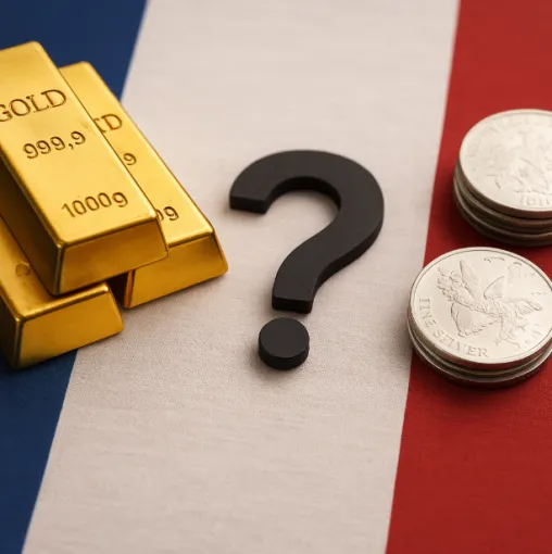 🇫🇷 Vers une crise politique et monétaire en France ? L'or repart à la hausse (94 800 euros le kilo) et l'argent explose les records (1083 euros le kilo) !, Avignon, Or & Vintage