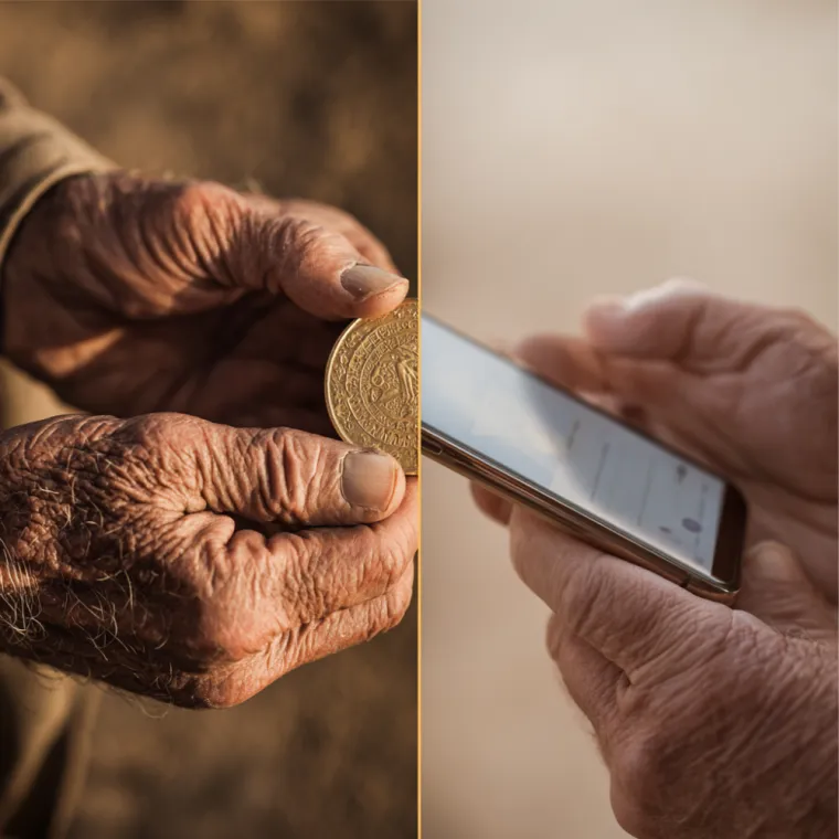 Vos grands-parents gardaient de l'or. Vous, vous avez une app., Avignon, Or & Vintage