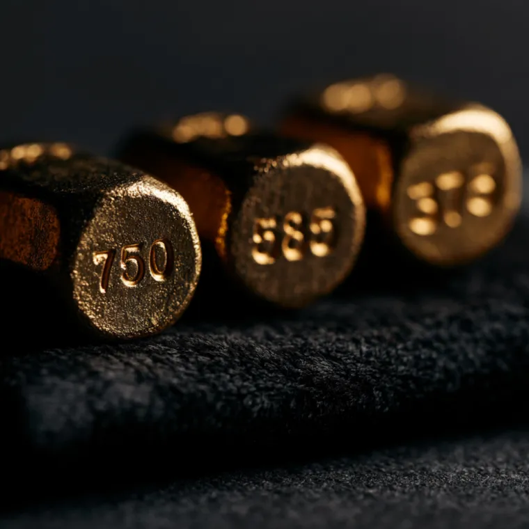 18 carats, 14 carats, 9 carats : pourquoi le standard de l'or change selon les pays, Avignon, Or & Vintage